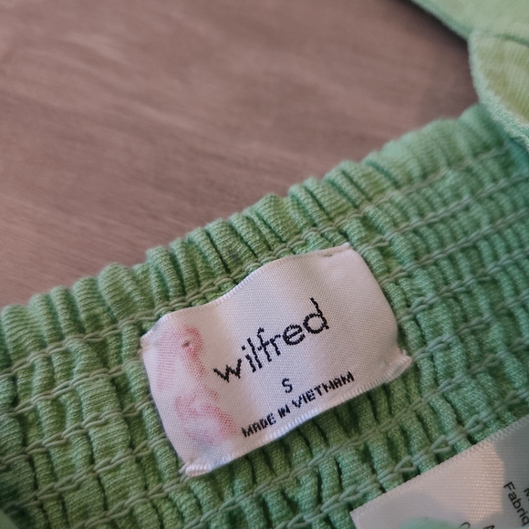 Wilfred "Aubrielle" Tie-front Crop Top - Picture 13 of 14